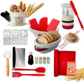 Sourdough Starter Kit for Beginners, 34oz Jar & Complete Baking Tools