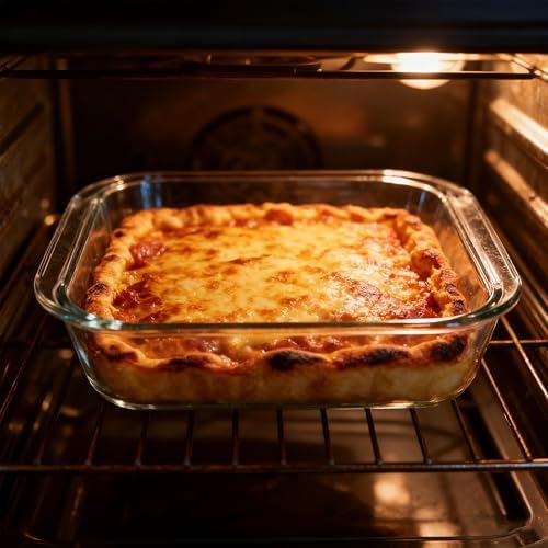 Glass Baking Dish - 1.9qt Square 8x8 Baking Pan - Glass Baking Dishes