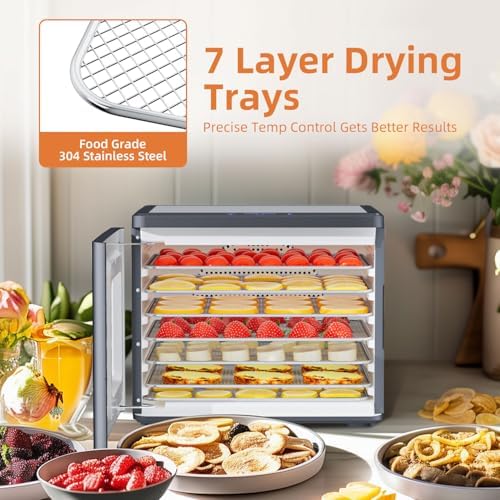 TINANA Stainless Steel Food Dehydrator