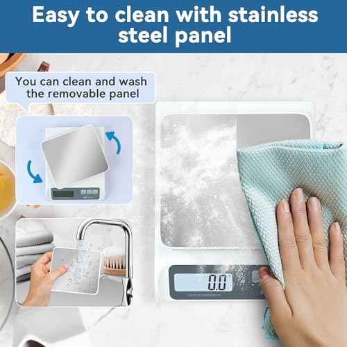 CYBERGIANT 13lb/0.1g Precision Digital Food Scale - Meal Prep Kitchen
