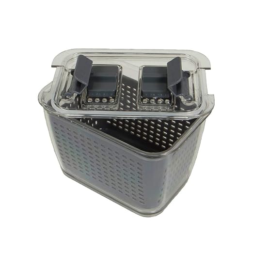 Kitchen Spaces Small Colander Stackable Food Storage Bin - Image 2