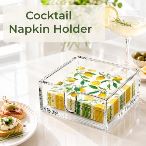 LotFancy Clear Acrylic Napkin Holder