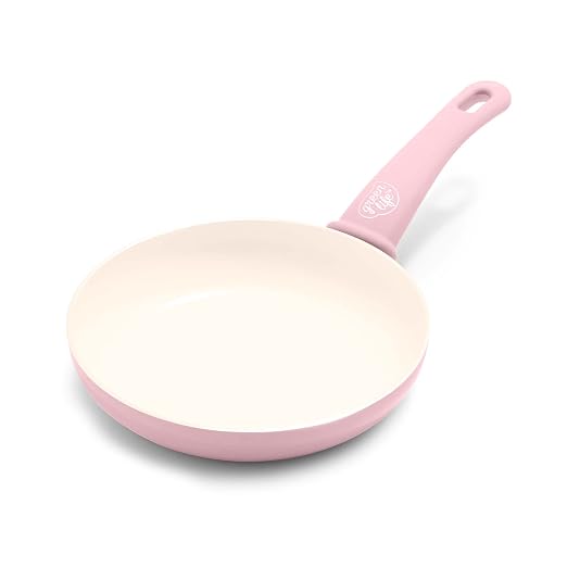 GreenLife Nonstick 8" Frying Pan Skillet, Non-Toxic PFAS-Free Ceramic Nonstick by GreenLife