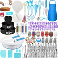 Makmeng 722pcs Cake Decorating Kit - Baking Supplies with Springform