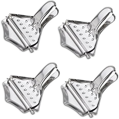 4-Pack Stainless Steel Citrus Press Squeezers