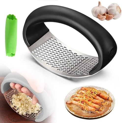 Stainless Steel Garlic Press Rocker