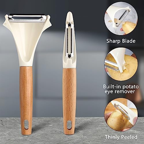 Potato Peelers Stainless Steel Swivel Peelers Y-Shaped and I-Shaped