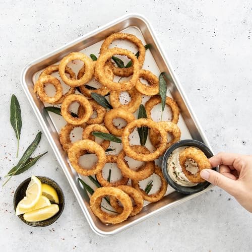 3-Piece Aluminum Sheet Pan Set, Jelly Roll, Quarter Sheet & Eighth