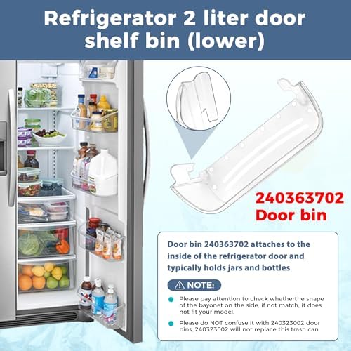 240363702 Refrigerator Door Bin Fit for Frigidaire Door Shelf