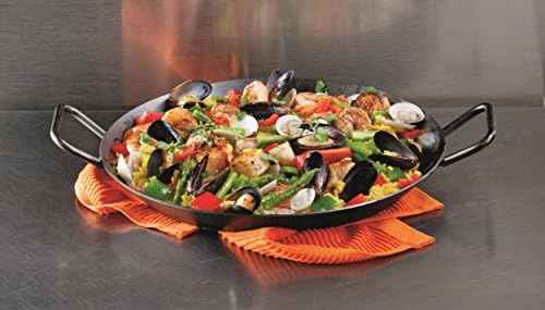 Lodge Pre-Seasoned Carbon Steel Skillet, Long Handle, 15 Inches