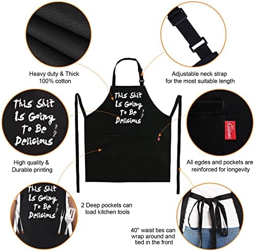 Funny Aprons for Men Dad Husband