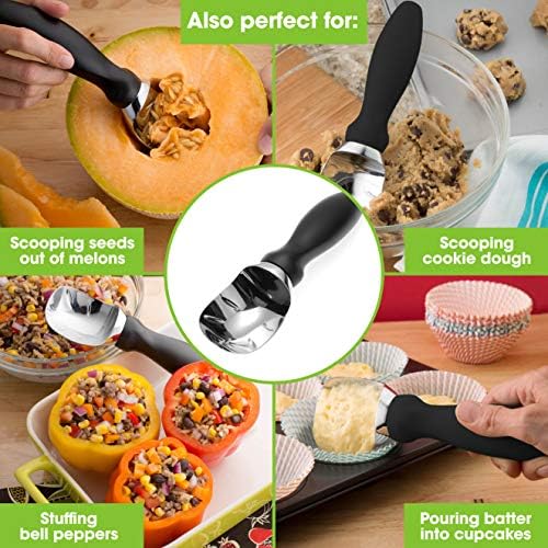 Spring Chef Premium Ice Cream Scoop & Magnetic Ice Scoop - 2 Product
