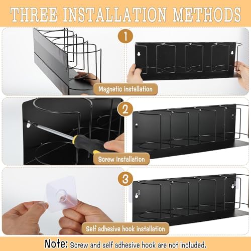 Magnetic or Screw Mount Water Bottle Organizer for Stanley 30/40 oz