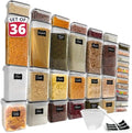Reli. Pantry Organizers and Storage (36 Sets) Food Containers with