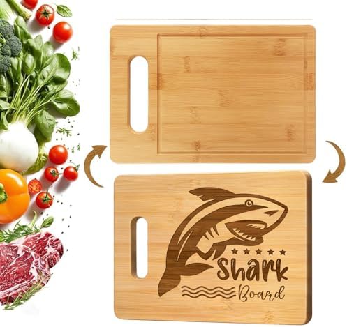 Shark Charcuterie Boards, Shark Board for Man, Funny Charcuterie
