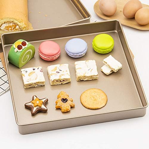 Baking Tray,28x28x3cm Commercial Quality Cookie Sheet Pan - Aluminum