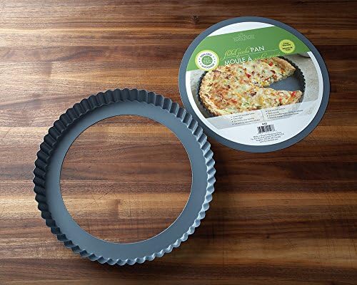 Fox Run Non-Stick 9-Inch Round Tart and Quiche Pan with Removable