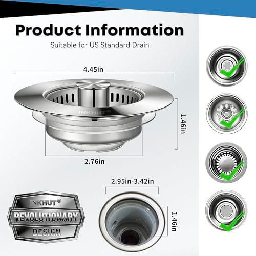 Kitchen Sink Drain Strainer