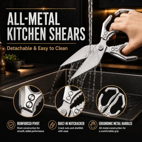 Multifunctional Heavy Duty Kitchen Shears,Kitchen Shears for Cutting