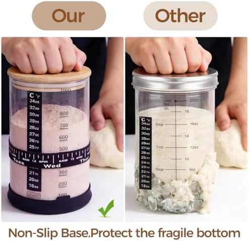 BRIRILINE Sourdough Starter Kit, 34oz, 1 Pack