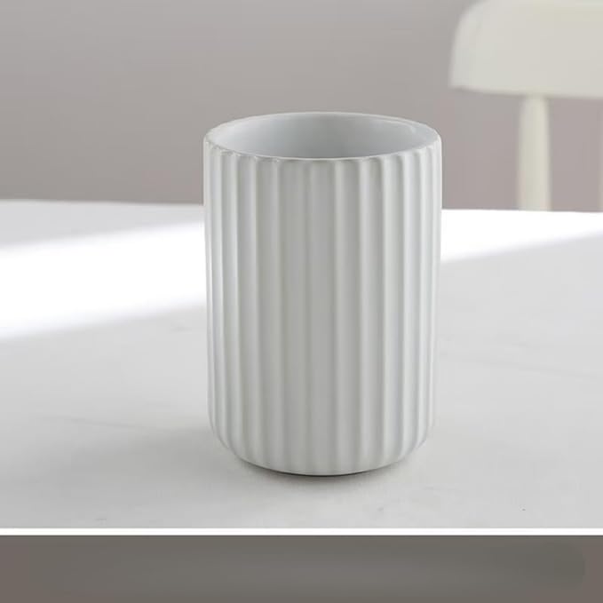 TOPYOKK Stoneware Coffee Bar Utensil Holder Tea & Coffee Spoon & Stirrer Holder - Image 7