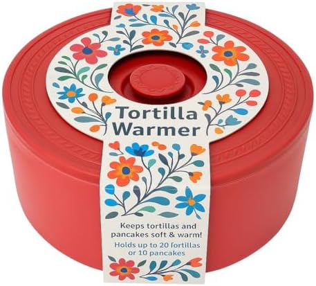 Juniperos Large Tortilla Warmer (Fits 23 Tortillas) – 2× Bigger