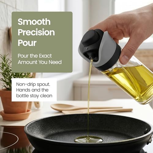 DWËLLZA KITCHEN Olive Oil Dispenser, 11.5 oz, Set of 2