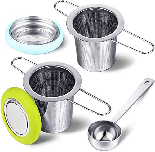 Patelai 2 Pcs Tea Infusers with Tea Scoop