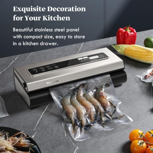 Mesliese 90kPa Vacuum Sealer, Dry/Moist Modes