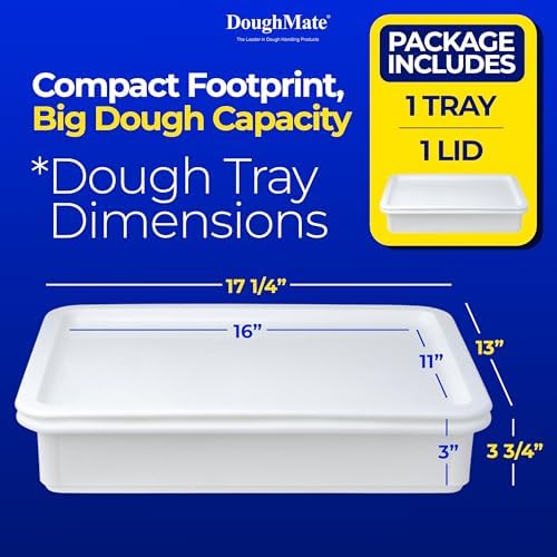Pizza Dough Proofing Box & Tray Set
