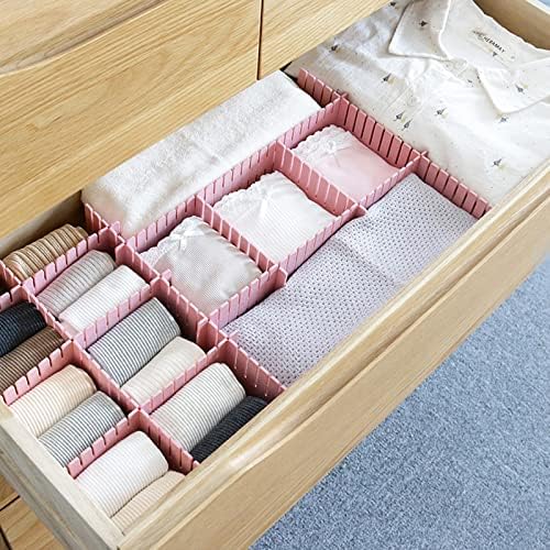 acDesign 40Pcs Grid Drawer Dividers, Adjustable Drawer Organizer for