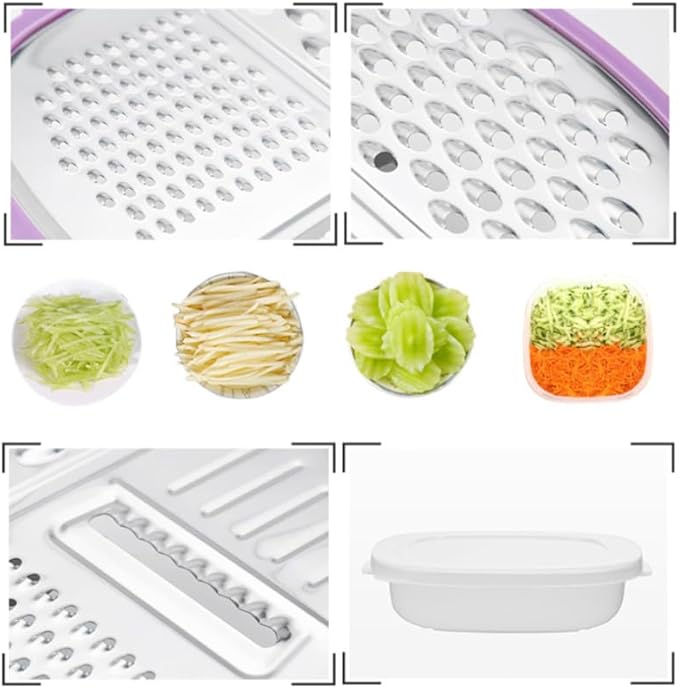 Cheese Grater with Container, Cheese Grater with Handle - Image 3