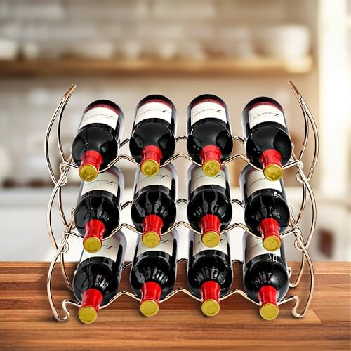 Sorbus Countertop Wine Racks, Metal Bottle Rack