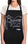 Funny Aprons for Women with Pockets, Kitchen Cooking Grilling Bbq Cute Chef by Aoomzoon