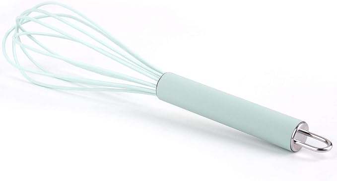 GorGin high temperature and easy to clean silicone whisk, 10 inch, grip good - Image 8