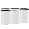 13 Gallon Trash Can, 50Liter Plastic High-Capacity Automatic Kitchen Trash Can by Home