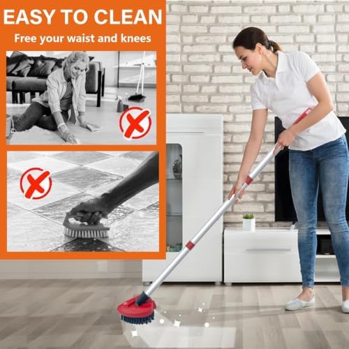 2-Pack Scrub Brush Heads for O-Cedar RinseClean 2-Tank