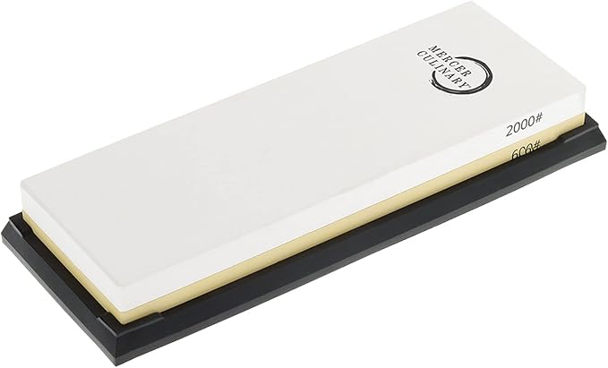 Mercer Culinary Premium Sharpening Stone 600/2000 Grit by MercerCulinary
