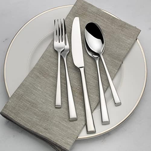 Mikasa Rockford 20-Piece Flatware Set, Service for 4, Forged 18/0