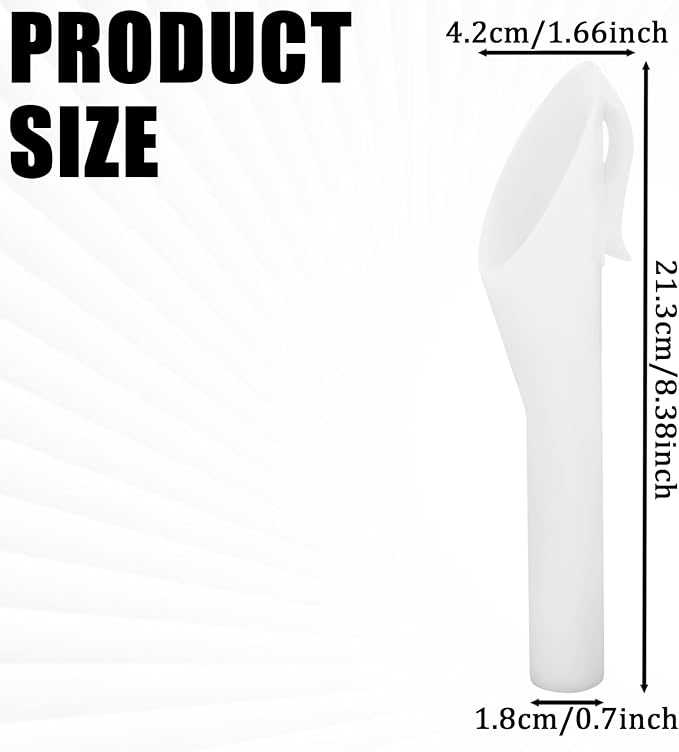 Capless Gas Tank Funnel 2PCS Fuel Funnel - Image 2