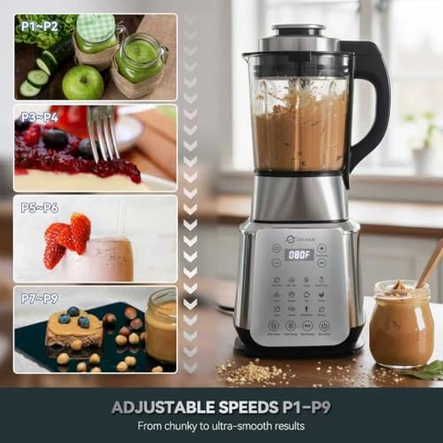 ASTRALSHIP 1500W Glass Blender, 14 Presets