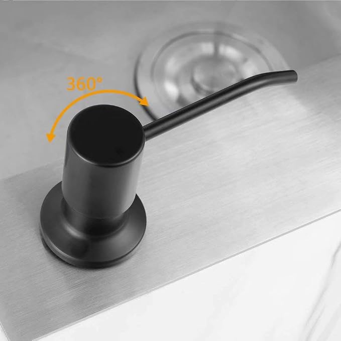 Soap Dispenser for Kitchen Sink, Built in Sink Soap Dispenser Lotion Dispenser - Image 4