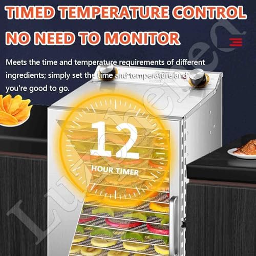 800W Food Dehydrator with 12 Layers