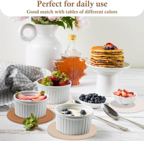 Billbotk 7" Trivets for Hot Dishes, Hot pots and Pans, 4 Heat