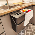 stonespace Under Sink Compost Bin, 3.2 Gallon, Black
