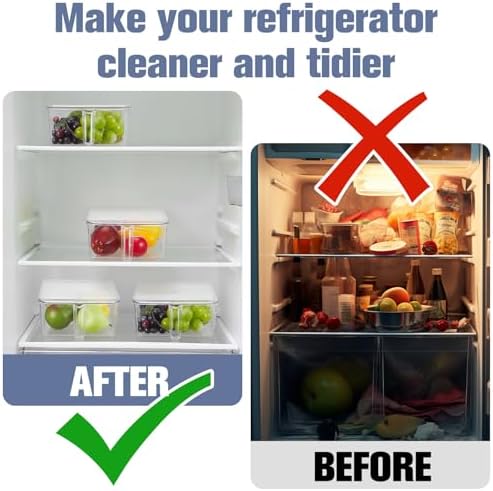 1 Set Ice Storage Bin for Freezer,12.4 x 8.07 x 3.94 Inches