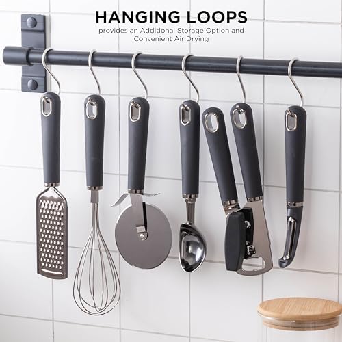 Country Kitchen 6 Pc Essentials Kitchen Stainless Steel Gadget Set