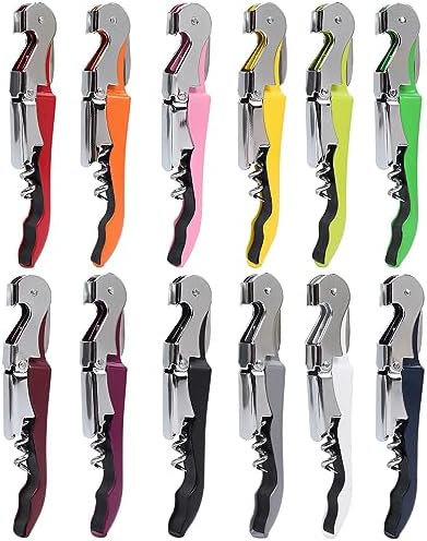 RECUTMS 12 Pack Wine Opener,Waiter Corkscrew Wine Key for Servers