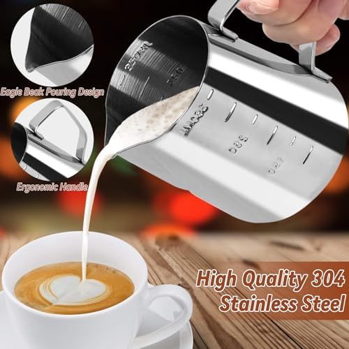 22 PCS Espresso Accessories, 51mm Coffee Espresso Tamper Set, with