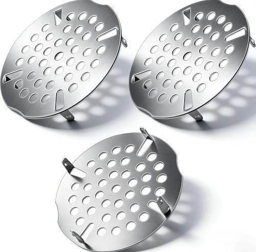3-Pack 3.5 Inch Sink Drain Cover Fits Most of 3-Tier Sinks
